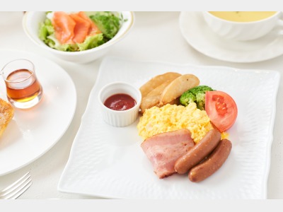 朝食一例（和洋中バイキング）