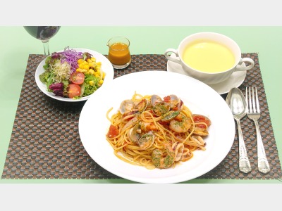 「新ゆったりプラン」選べるパスタ一例