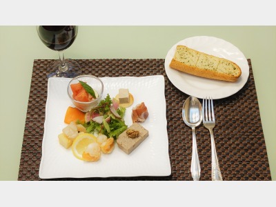 「新ゆったりプラン」洋風おつまみ一例