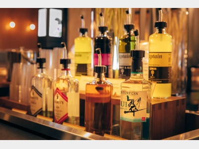 ウェルカムバー　お酒・カクテルなどサービス