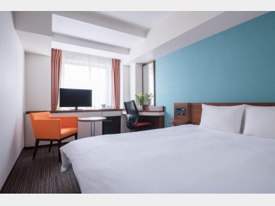 ＜客室＞◆スタンダードダブル◆ 16平米 【ベッド 160cm x 195cm】