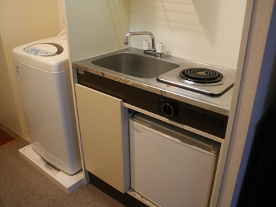 全室洗濯機付き