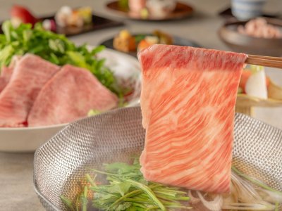 【特別会席】春（2026年3月～5月）台物 秋川牛と季節のお蕎麦のしゃぶしゃぶ