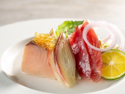 【季節の会席】春（2026年3月～5月）造り 鮪 焼霜鰆 とびこ 季節の野菜