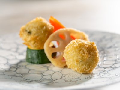 【季節の会席】春（2026年3月～5月）揚物 ふきのとうコロッケ