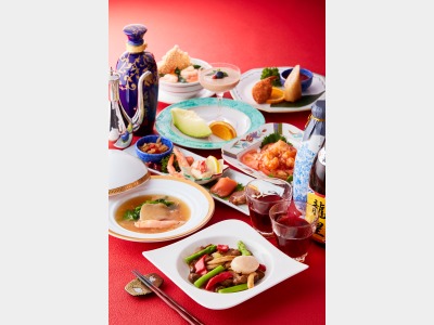 龍皇　夕食コース一例