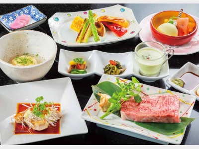 鉄板焼メニュー例