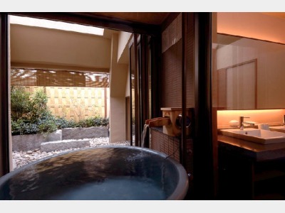 客室専用露天風呂