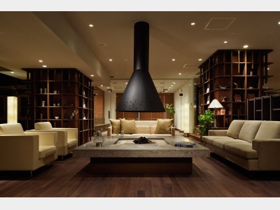 湯の棲_囲炉裏リビング1