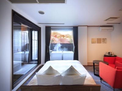 【露天ジャグジー付デラックスキング】贅沢空間で寛ぐ　※イメージ