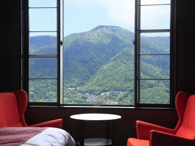 【最上階露天風呂付和洋室 】箱根の風を感じながら　※イメージ