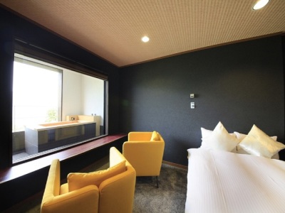 【最上階露天風呂付スーペリアツイン】見晴らしの良いお部屋　※イメージ　