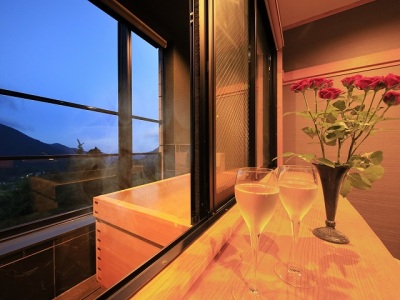 【露天風呂付最上階パノラマキング】特別なひとときを　※イメージ