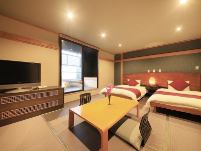 【露天風呂付スタンダードツイン】広々とお寛ぎ頂けるお部屋　※イメージ