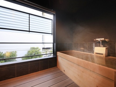 【露天風呂付スタンダードツイン】お1人でもお2人でもお寛ぎ頂けます　※イメージ