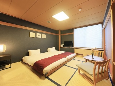 【スタンダードツイン】洋室または和室にベッドが2台ございます　※イメージ