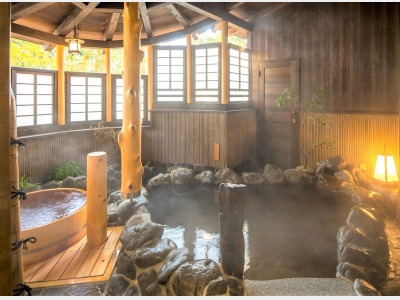 男性露天風呂