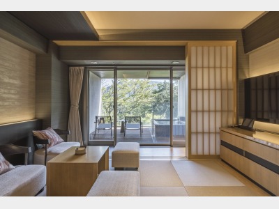 西棟露天風呂付デラックスルーム和タイプ　一例