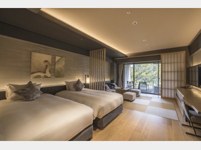 西棟露天風呂付デラックスルーム和タイプ　一例