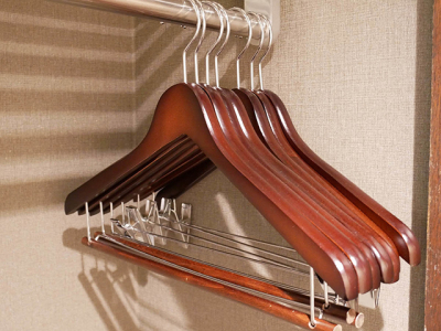 クローゼットにはハンガーもご用意しております。