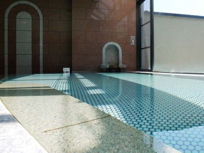 【大浴場】ゆったりくつろげる温泉内湯