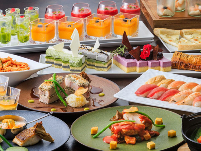 グリル「選べるメインとサイドメニューブッフェ」