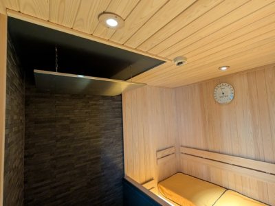 【ドライサウナ】2025年3月1日より新設いたしました。汗を流してととのいのひとときを。