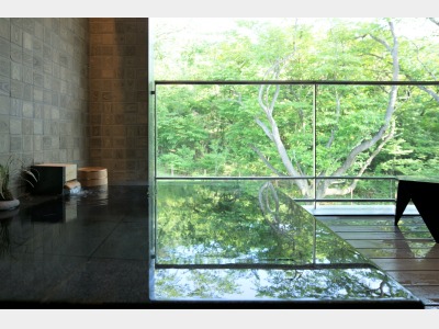 露天風呂付スイートルーム　お風呂