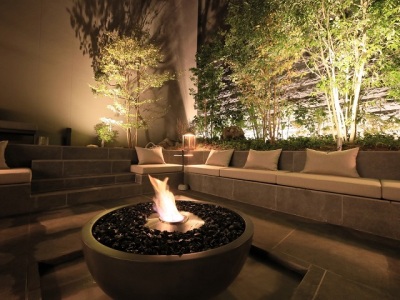 【ファイヤープレイス】夜風が気持ちいい空間