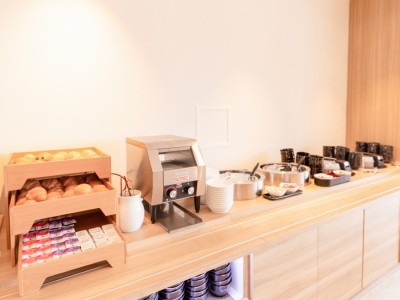 朝食ビュッフェ