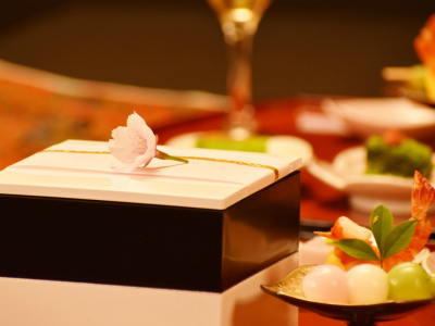 別邸専用のテーブルセッティングイメージ