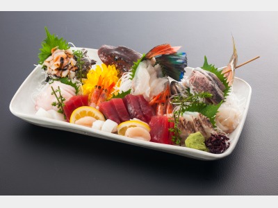 お造りの盛合せイメージ