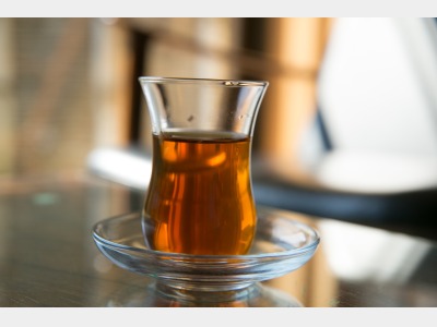 【癒しのとき】 *お部屋でお飲みいただく湯上りサービスのハーブティー。