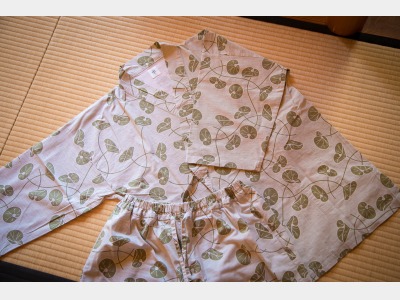 作務衣と浴衣、パジャマをご用意