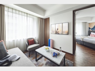 1ベッドルームデラックス(リビングルーム)