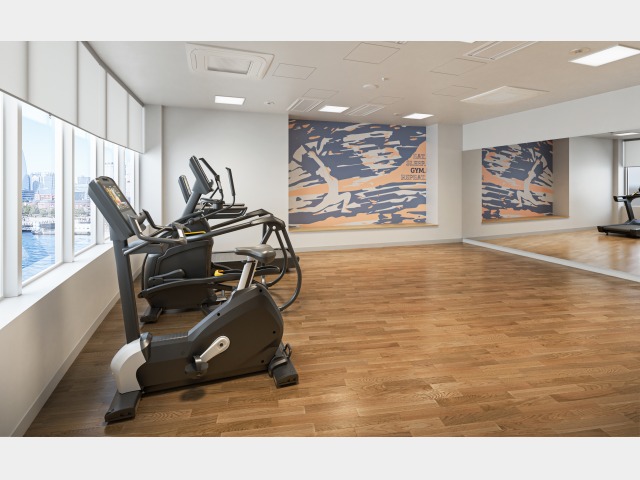 ヒルトン・ガーデン・イン横浜みなとみらい フィットネスセンター　一例