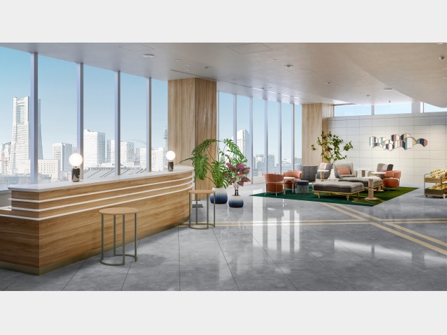 ヒルトン・ガーデン・イン横浜みなとみらい ロビー