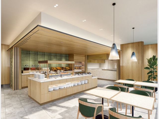 ヒルトン・ガーデン・イン横浜みなとみらい オールデイダイニング「Together & Co.」