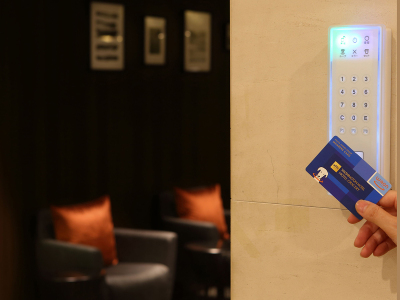 宿泊者専用ラウンジ