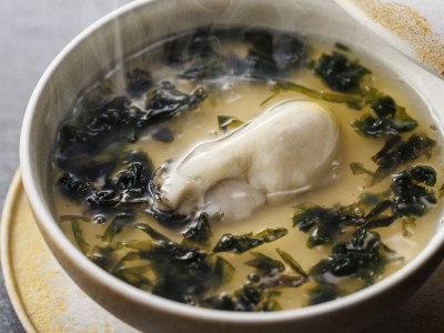 【季節の会席】2025年冬　牡蠣の磯煮茶碗蒸し