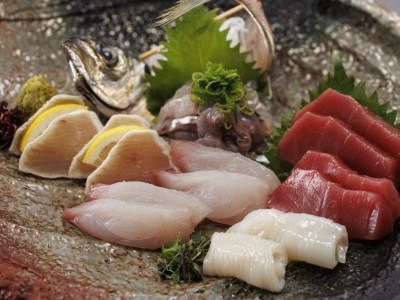 【土地の恵み会席】2025年冬　お造り※写真は2名様盛り