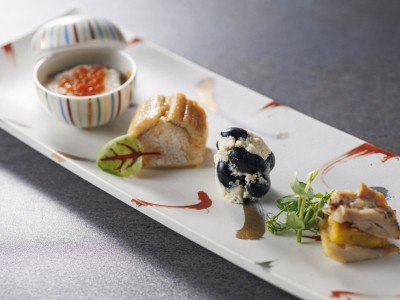 【土地の恵み会席】2025年冬　前菜