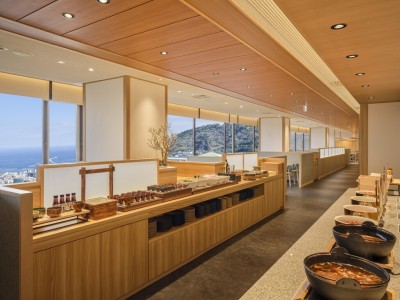 朝食ビュッフェ