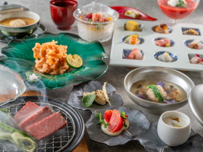 土地の恵み会席（イメージ）