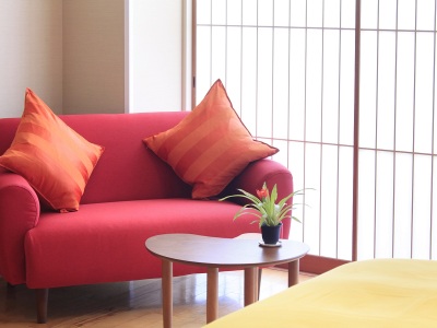 【洋室】ツインベッド（一例）