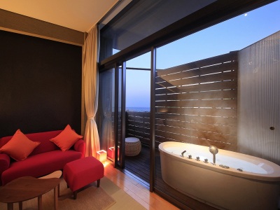 【最上階】露天風呂付和室ツイン（一例）