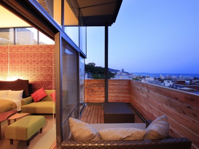 【３階】露天風呂付き和室ツイン（一例）