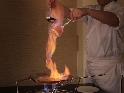 【クレープシュゼット】