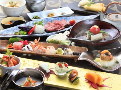 【創作和食会席】秋の献立（一例）