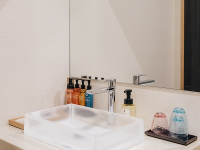 【洗面台】清潔感とスタイリッシュ感のある洗面台